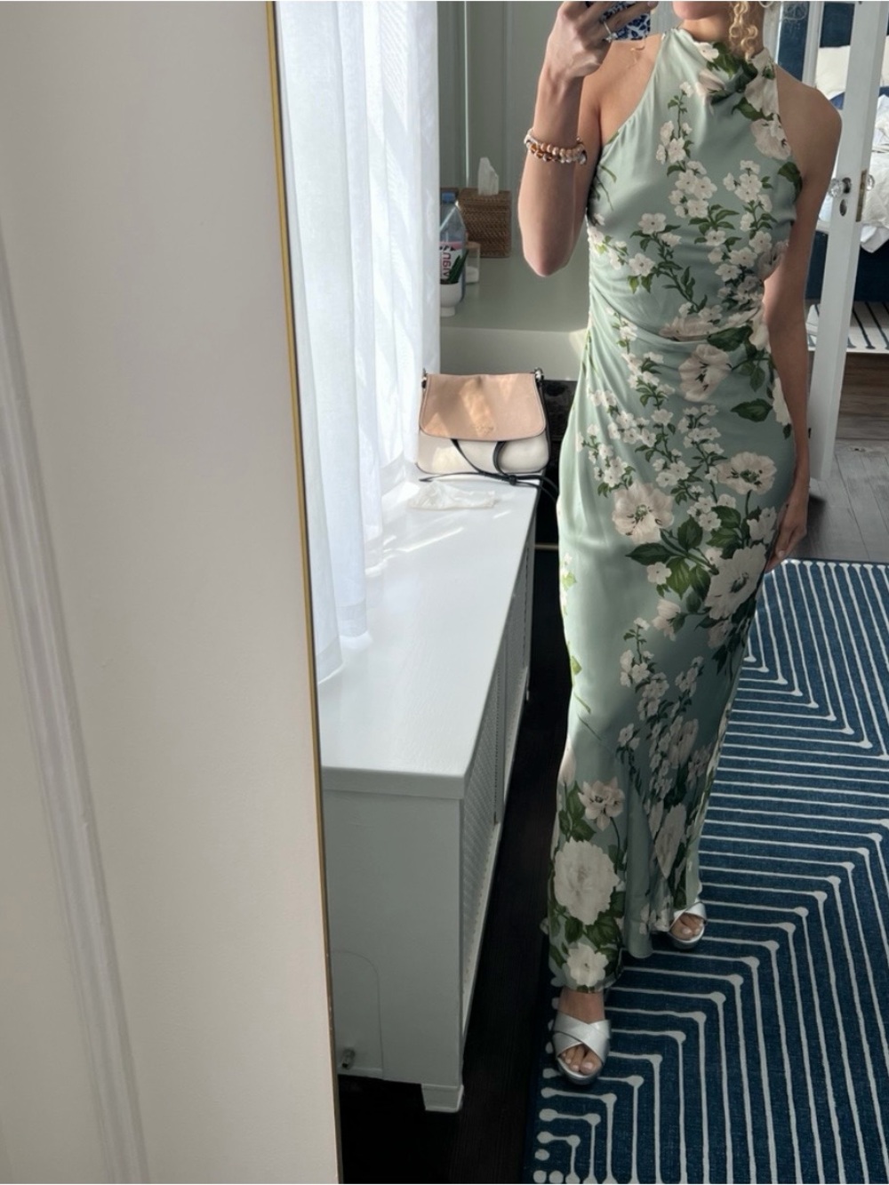 Reformation Anaiis Silk Dress
